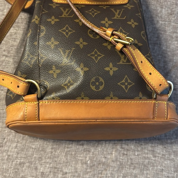 Vtg Louis Vuitton Montsouris MM Monogram Vintage Backpack 90s cute retro - Picture 7 of 16